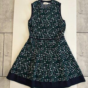 Eliza J Textured Fit & Flare Sleeveless Dress - SIZE LARGE